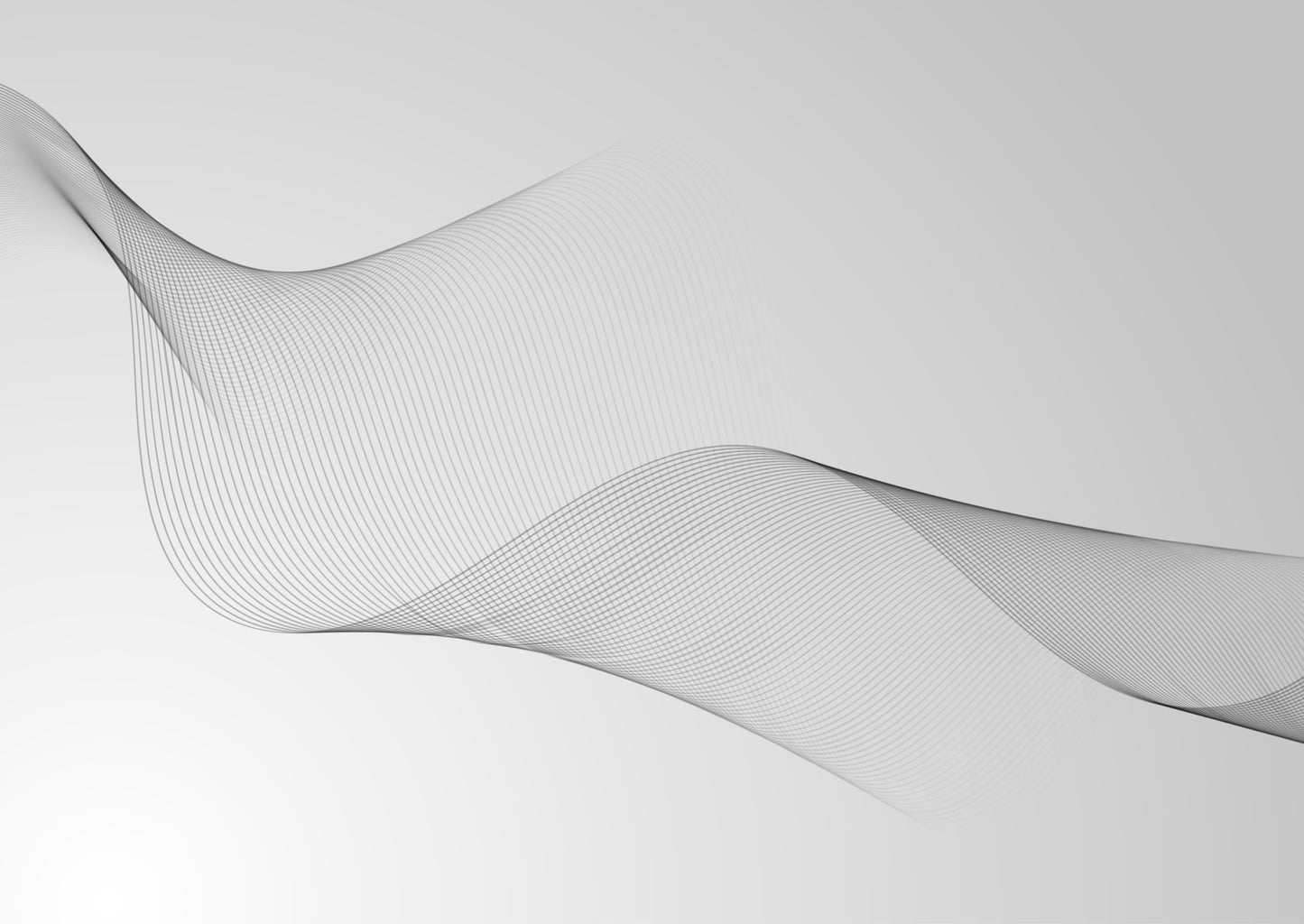 Abstract wavy design on a light gray background